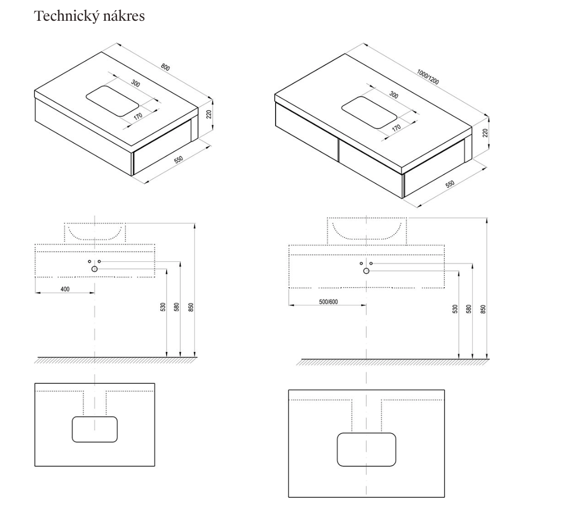 technicky-nakres-formy-pod-umyvadlo